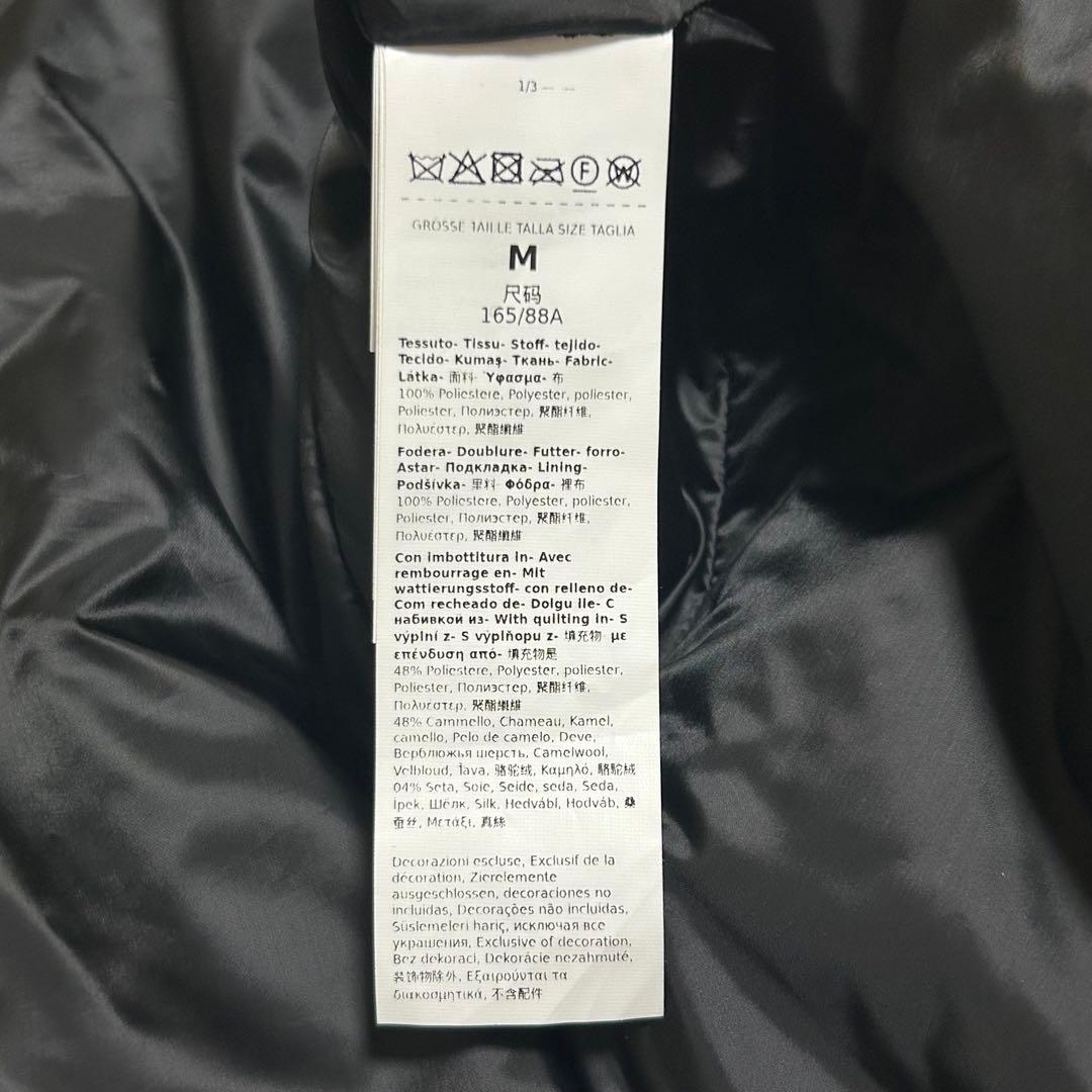 MAX MARA THE CUBE フーデッド ブルゾン ケープ　Ｍ　ブラック