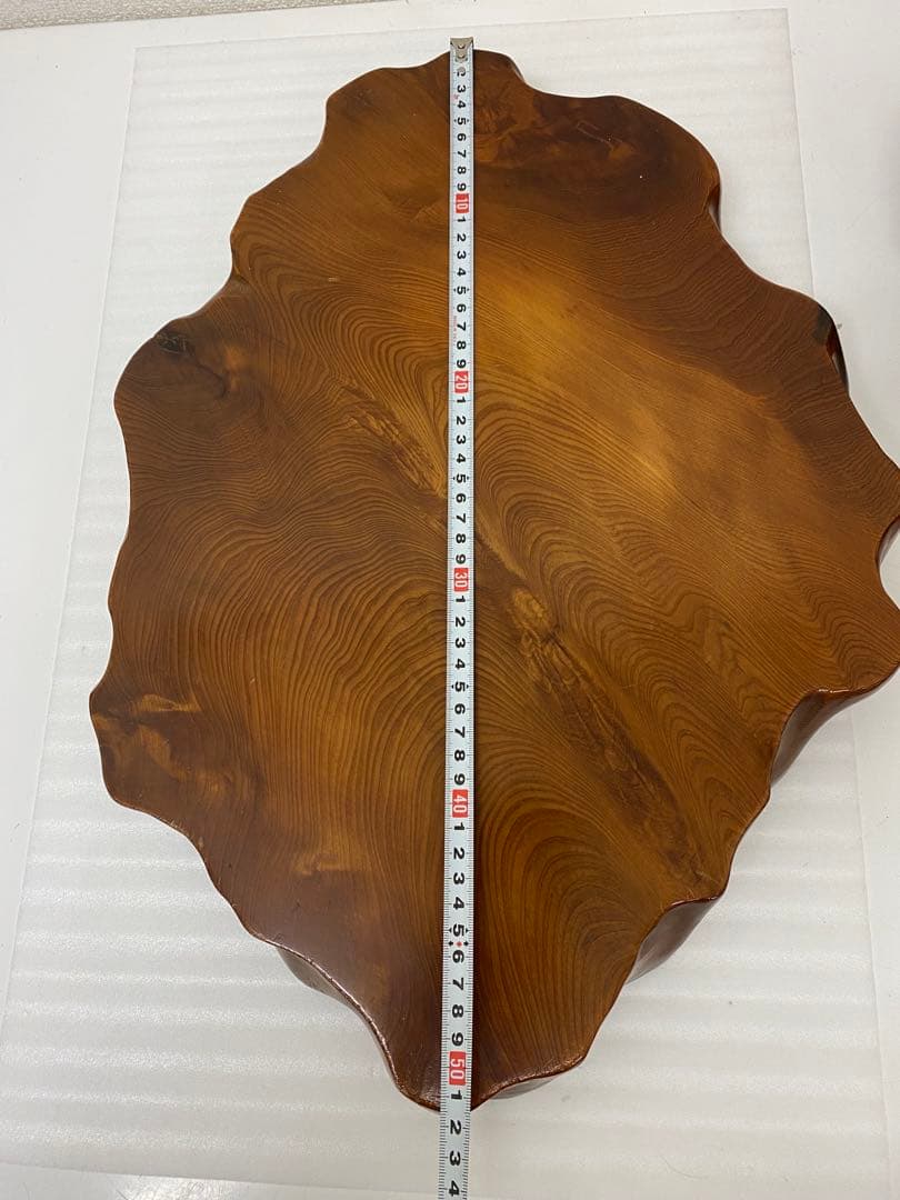 3-3293 世界遺産 屋久杉 壺 飾り台付き 花器 花瓶 装飾壺 木壺 無垢材