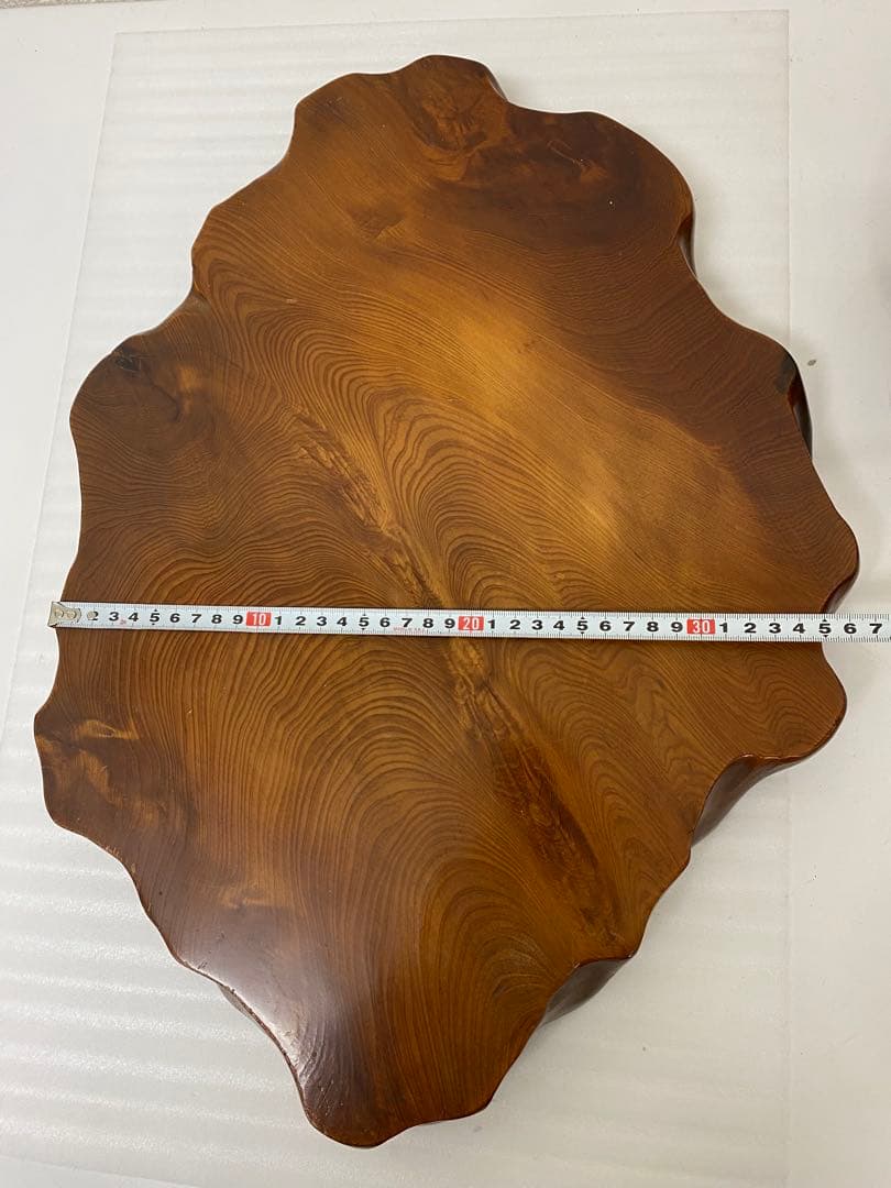 3-3293 世界遺産 屋久杉 壺 飾り台付き 花器 花瓶 装飾壺 木壺 無垢材