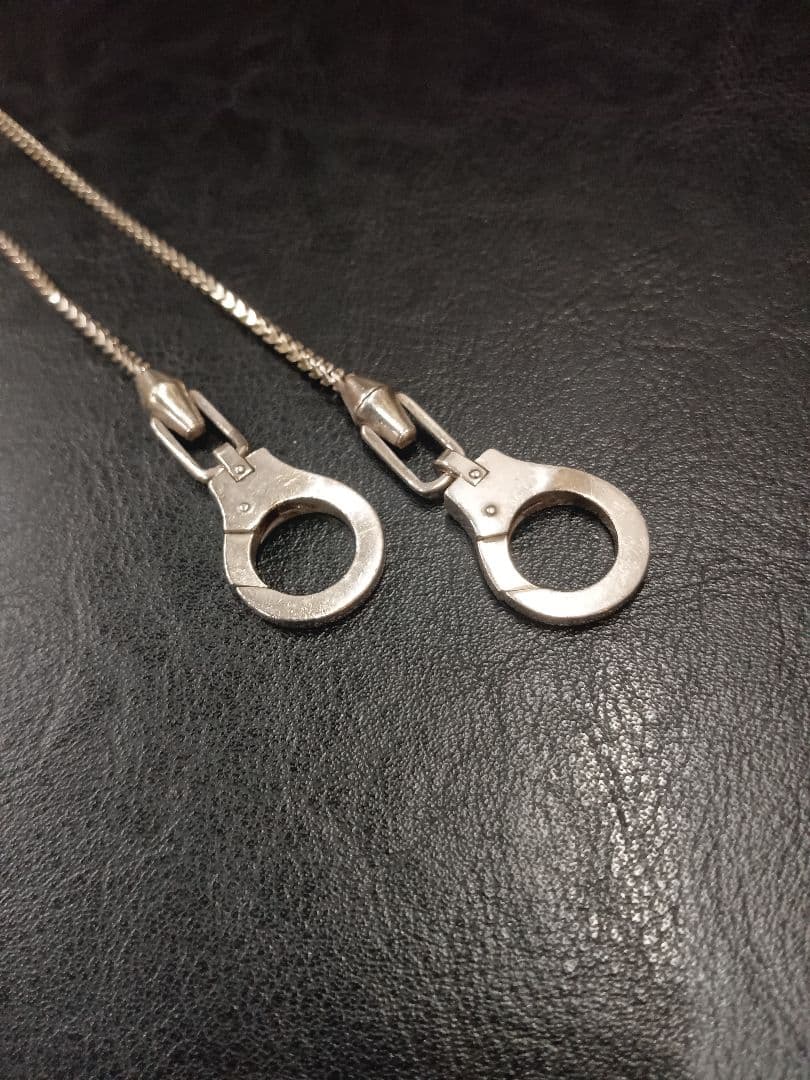 M.A.R.S マーズ ウォレットチェーン　ハンドカフス　　シルバー　手錠型