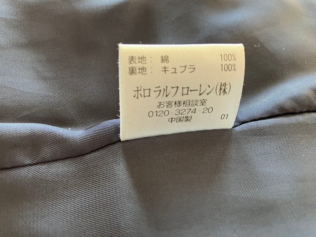 ラルフローレン140スーツ上下セット ボタンダウンシャツ2枚ラルフ靴下2足付き