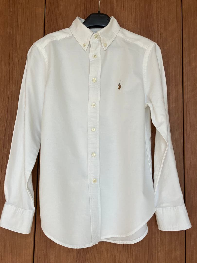 ラルフローレン140スーツ上下セット ボタンダウンシャツ2枚ラルフ靴下2足付き