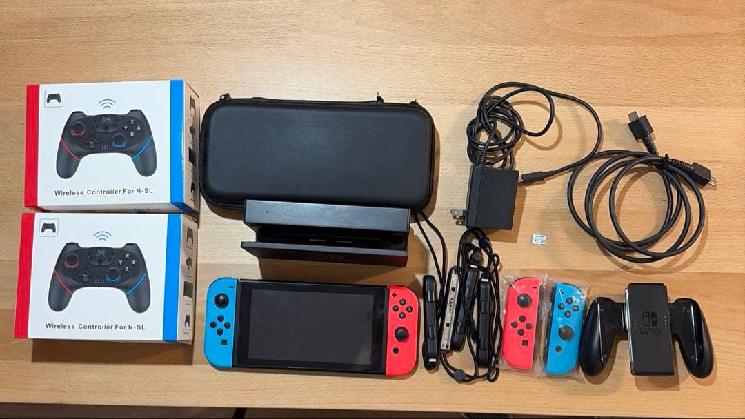 【訳あり】Nintendo Switch 本体 他付属