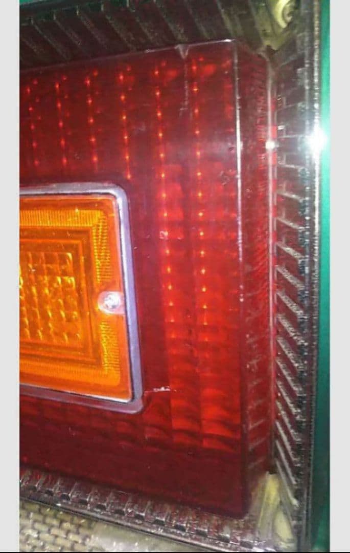 JB 06 角型テールランプ単体セット ３連テールデコトラ中型 大型