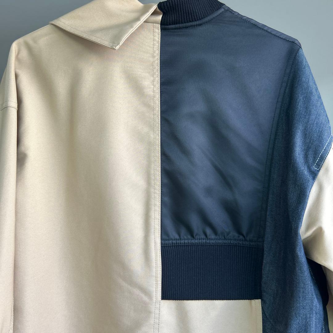 UN3D./FABRIC MIX CT/ファブリックミックスコート