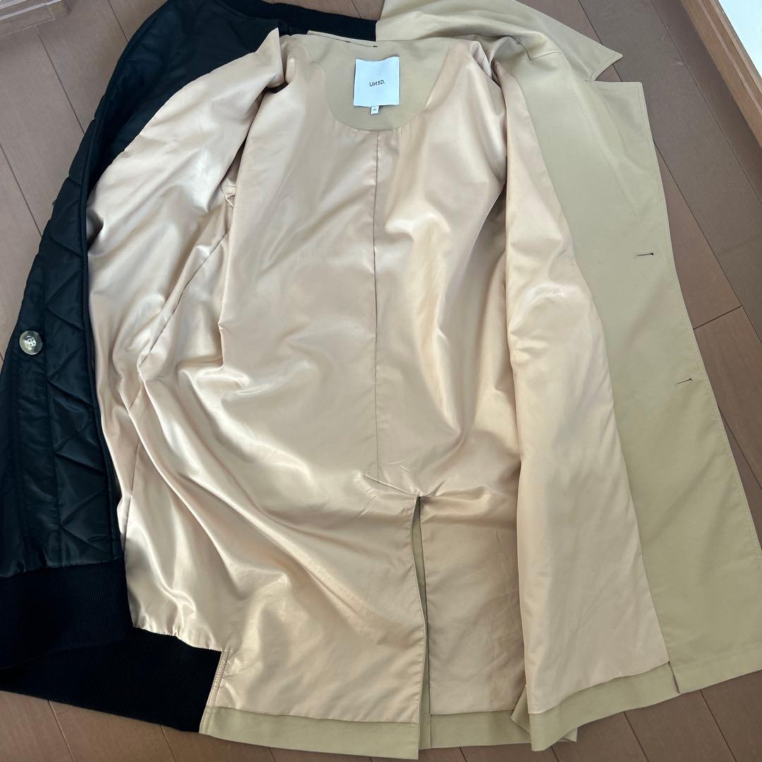 UN3D./FABRIC MIX CT/ファブリックミックスコート