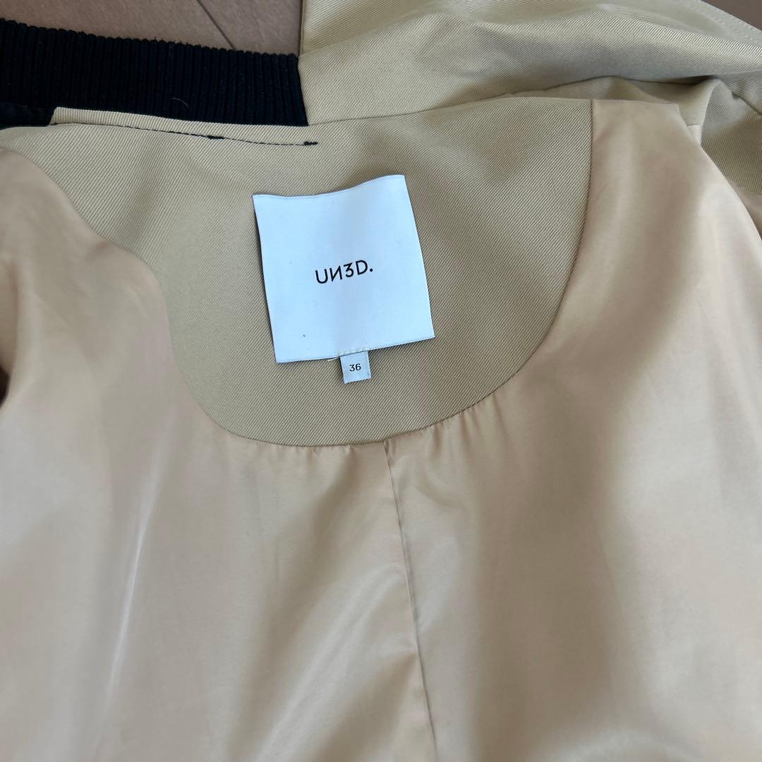 UN3D./FABRIC MIX CT/ファブリックミックスコート