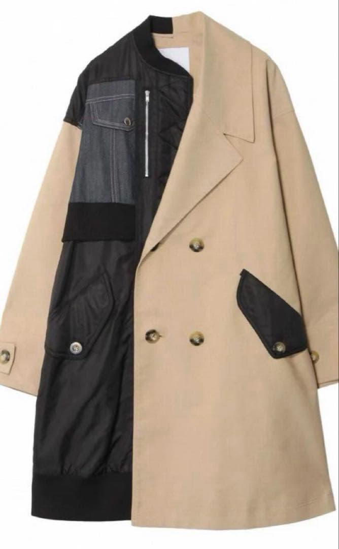 UN3D./FABRIC MIX CT/ファブリックミックスコート