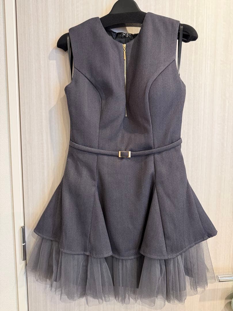 ROBE de FLEURS グレー