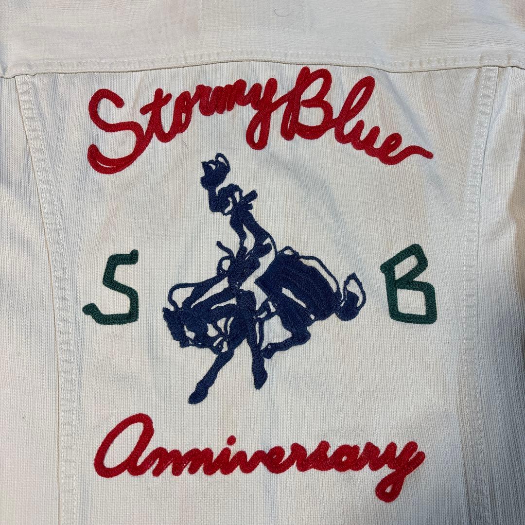 PHERROWS フェローズ 15周年記念モデルピケホワイトデニムジャケット38