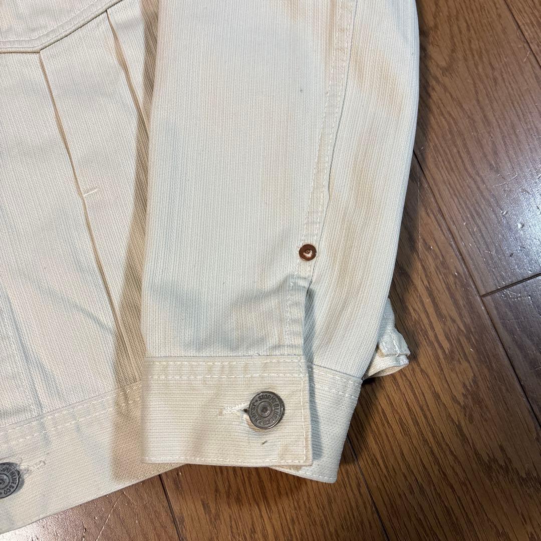 PHERROWS フェローズ 15周年記念モデルピケホワイトデニムジャケット38