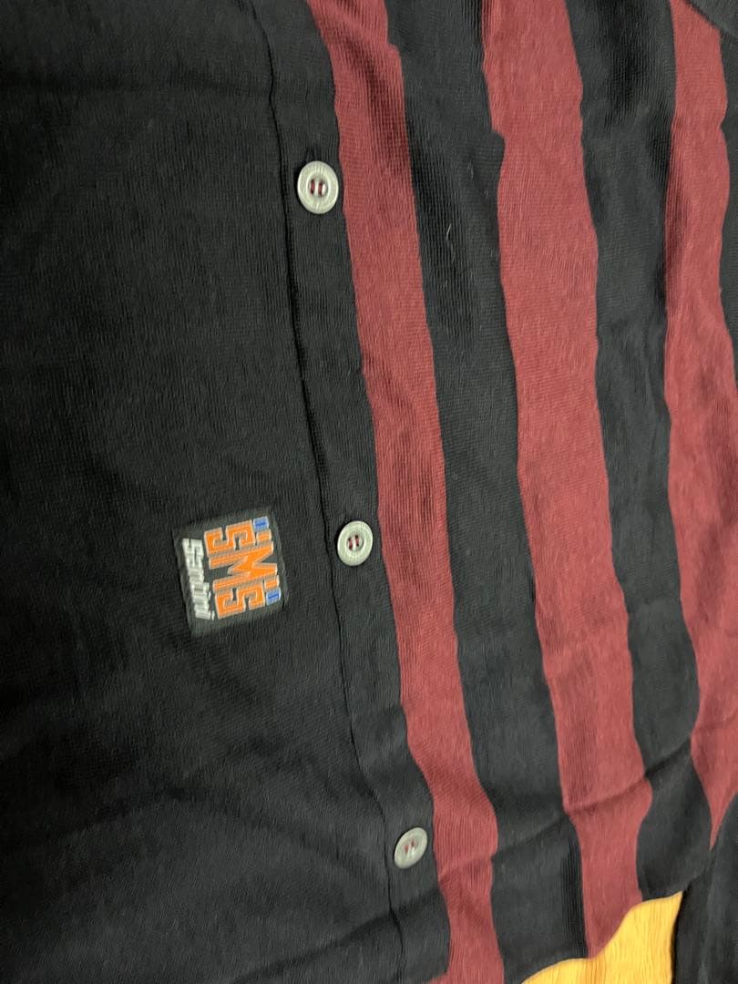 Santini Eroica サイクルジャージ 黒赤ストライプ　Mサイズ上下