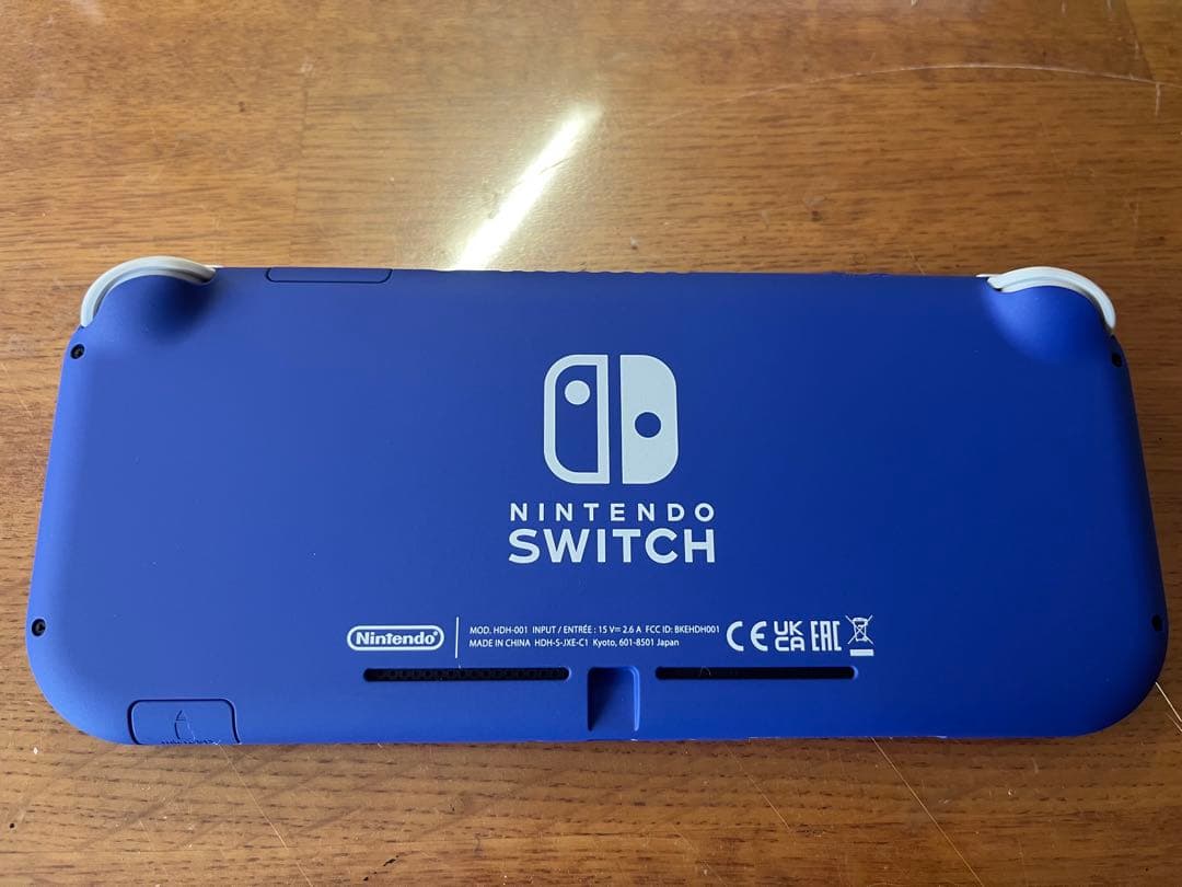 【美品】Nintendo Switch Lite ブルー本体と箱付き