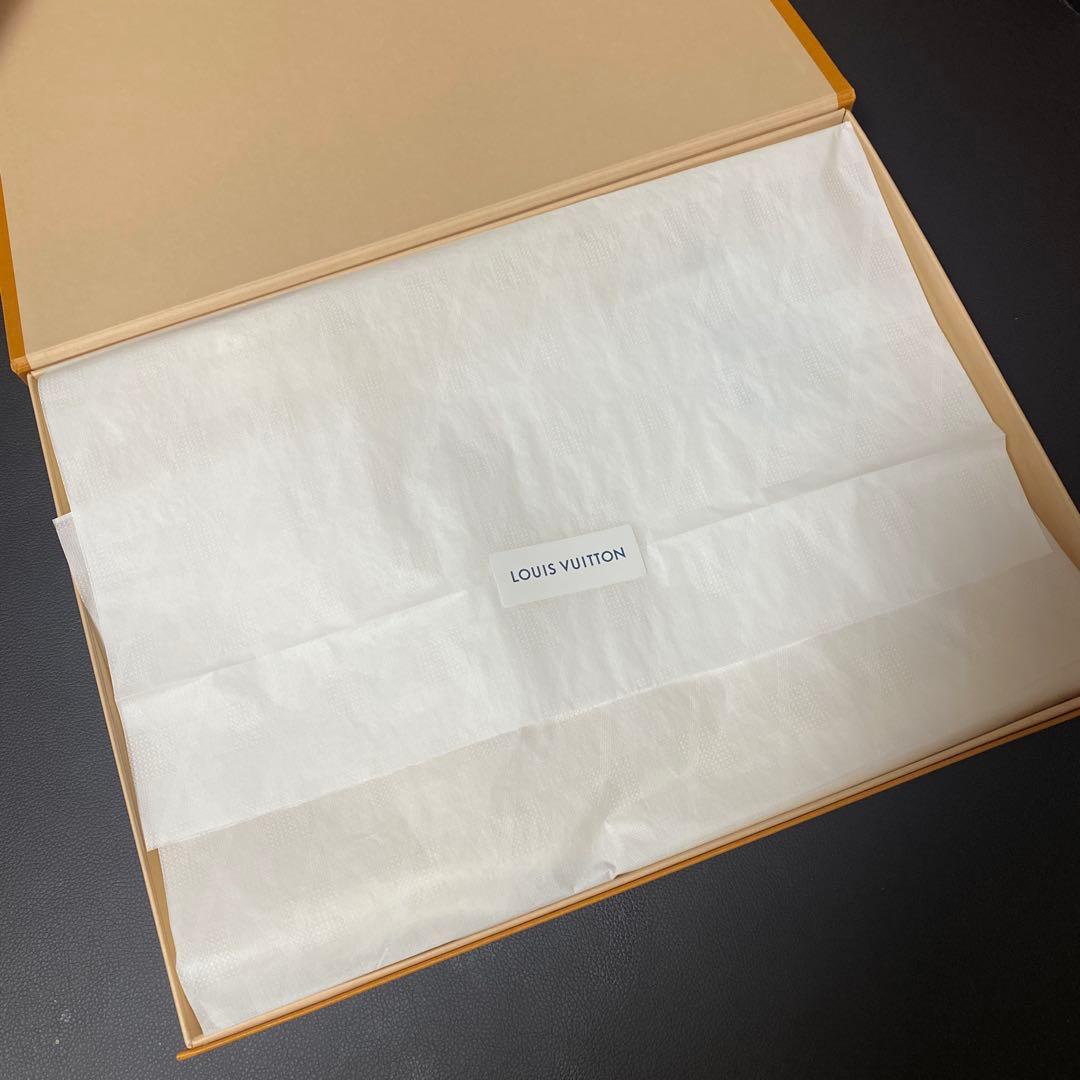 【未使用】ダミエ ヘリテージ スナッグ マフラー　ウール　ニットM92755 白