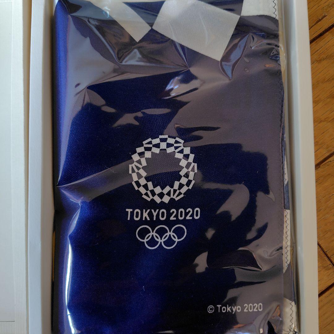 東京2020オリンピックエンブレムTOKYO染小紋　風呂敷クロス
