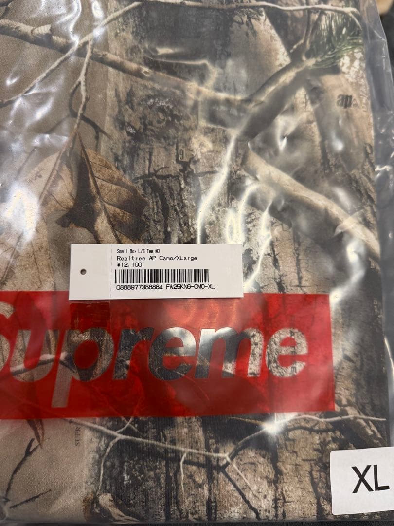 トップス Supreme Small Box L/S Tee XLarge