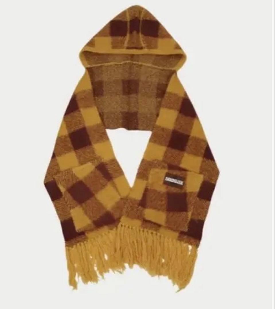 新品タグ付きAMBERGLEAM MOIST HOODIE PONCHO