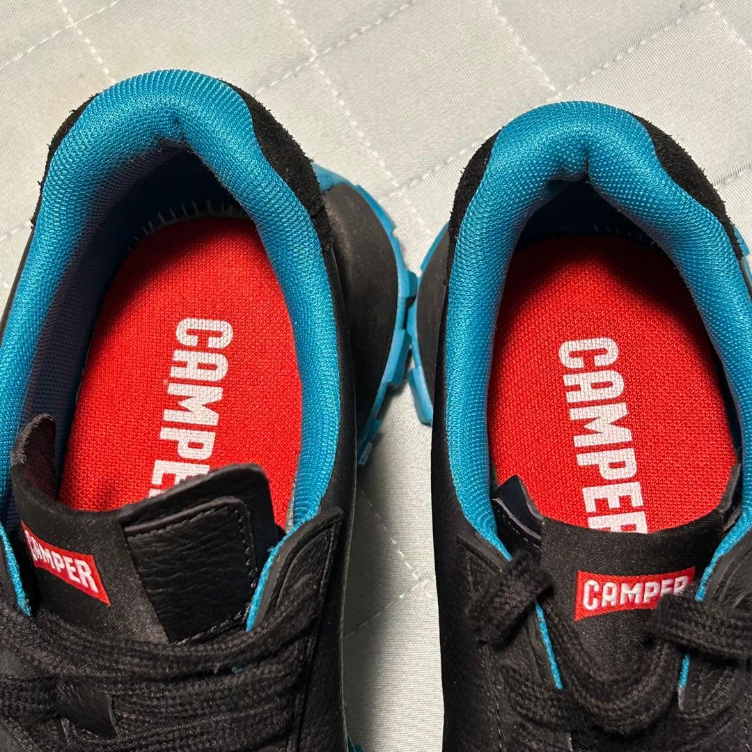 美品❤️CAMPER カンペール ドリフトトレイル レザースニーカー ビブラム