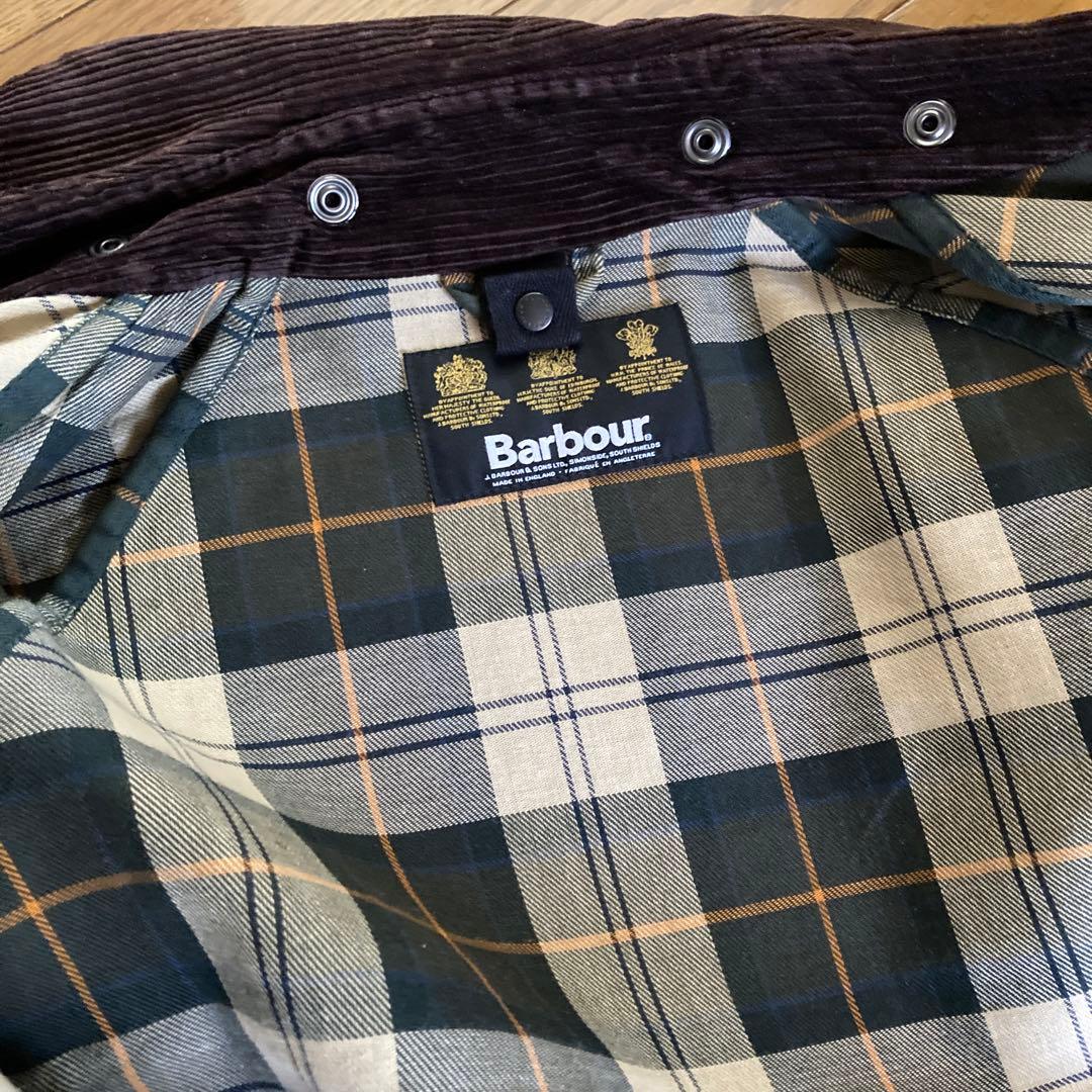 バブアー　ビデイルスリムフィット英国製　美品