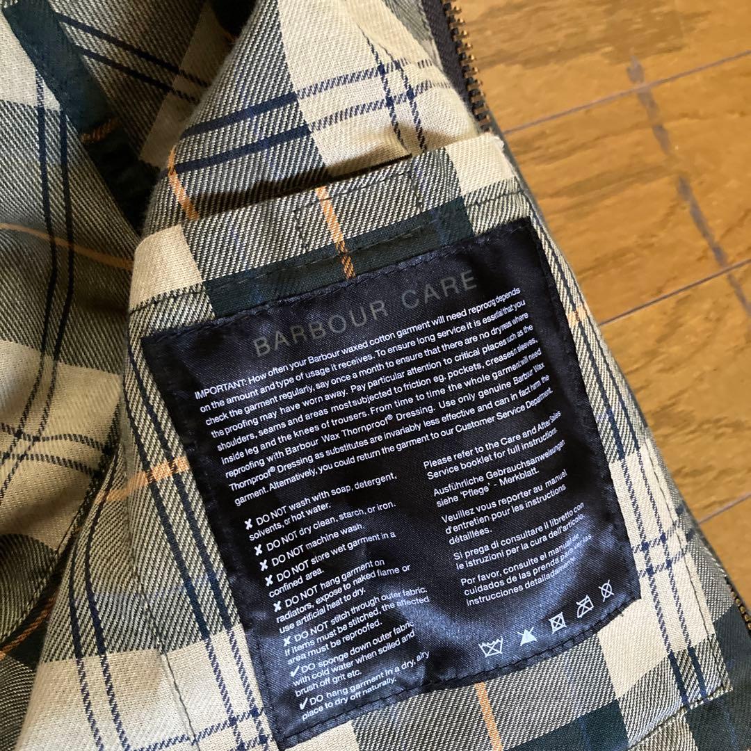 バブアー　ビデイルスリムフィット英国製　美品