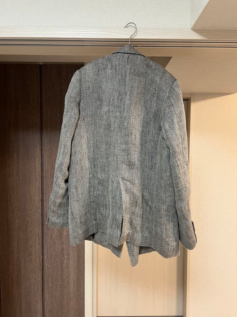 【美品】anuans ヘリンボーン ジャケット