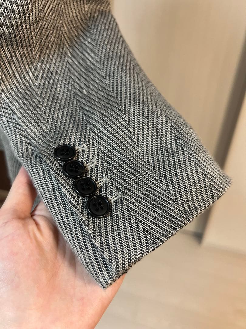 【美品】anuans ヘリンボーン ジャケット