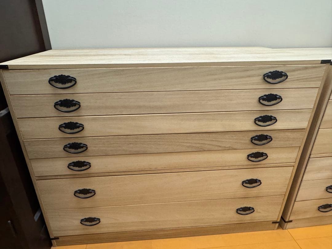 着物　7段　桐ダンス　着物タンス