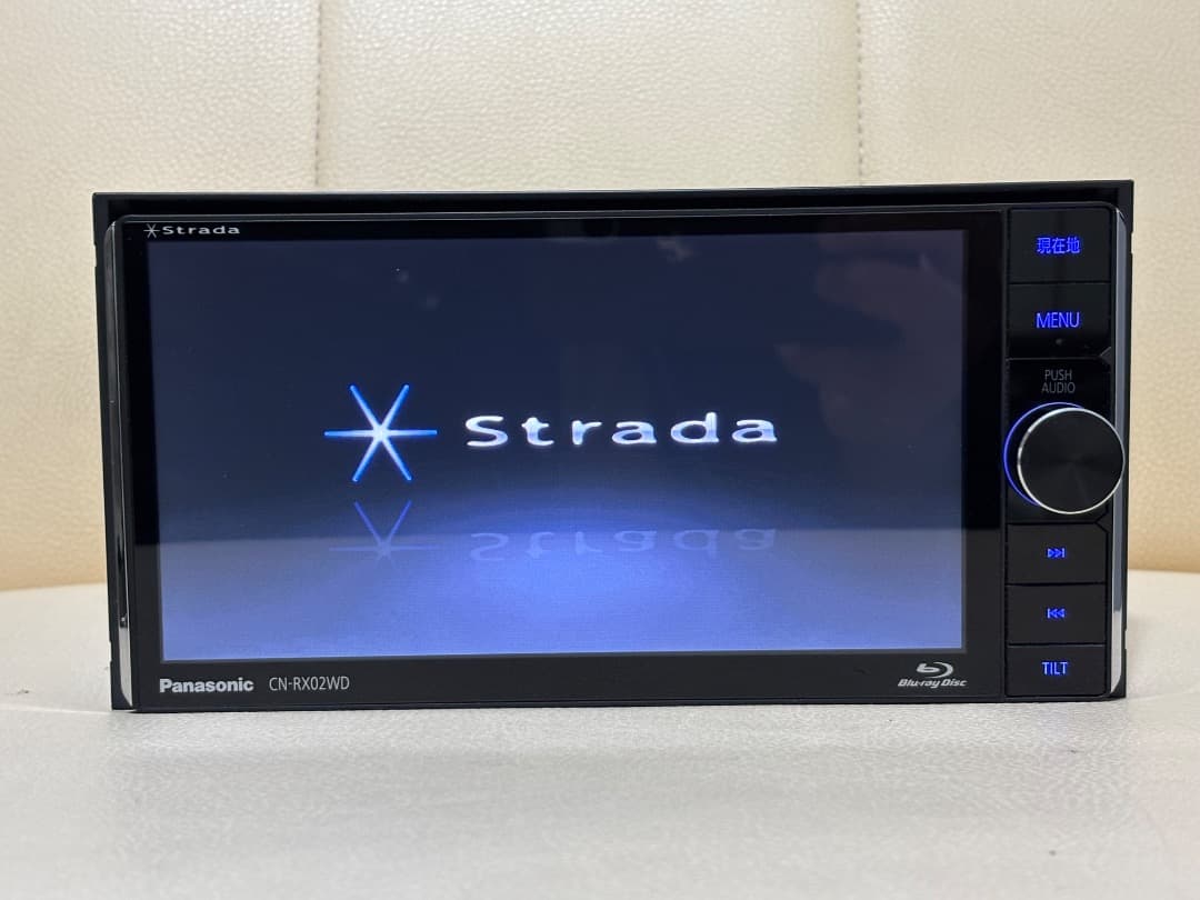 パナソニック CN-RX02WD 地図データ 2023 ジャンク品として出品
