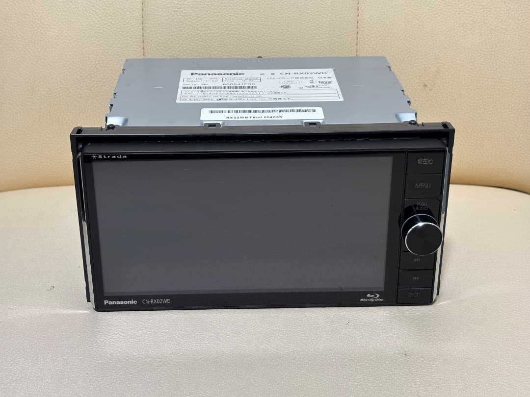 パナソニック CN-RX02WD 地図データ 2023 ジャンク品として出品