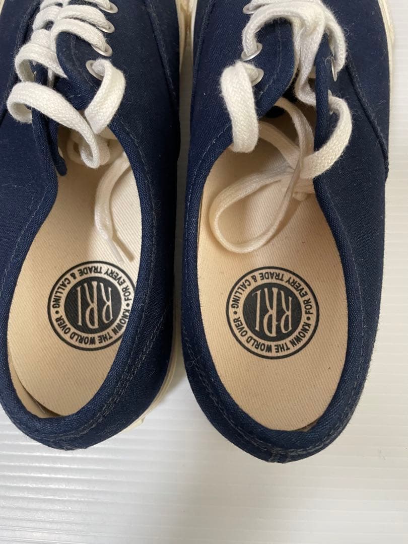 最終お値下げ RL ニュー ノーフォーク インディゴ スニーカー