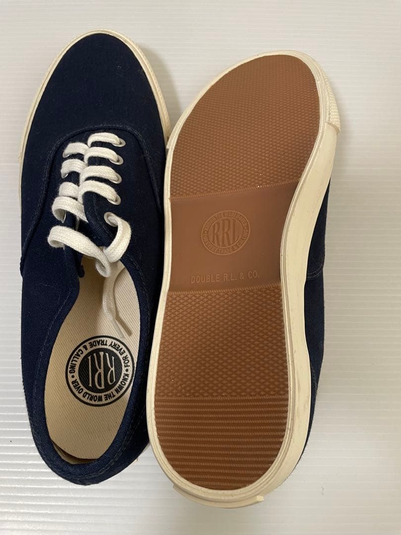 最終お値下げ RL ニュー ノーフォーク インディゴ スニーカー
