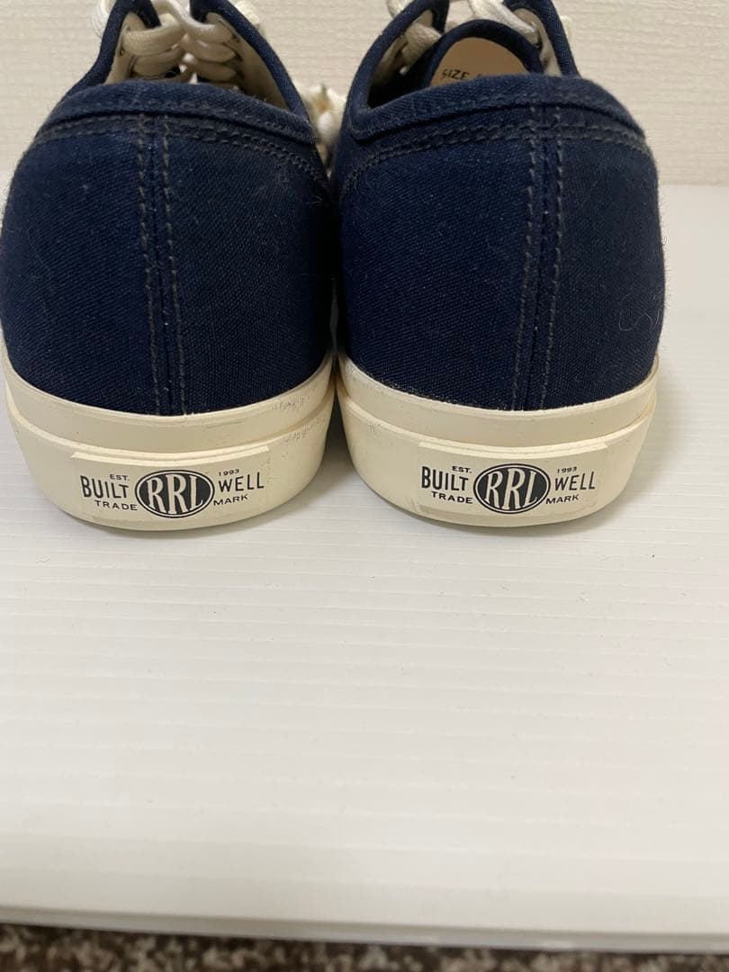最終お値下げ RL ニュー ノーフォーク インディゴ スニーカー