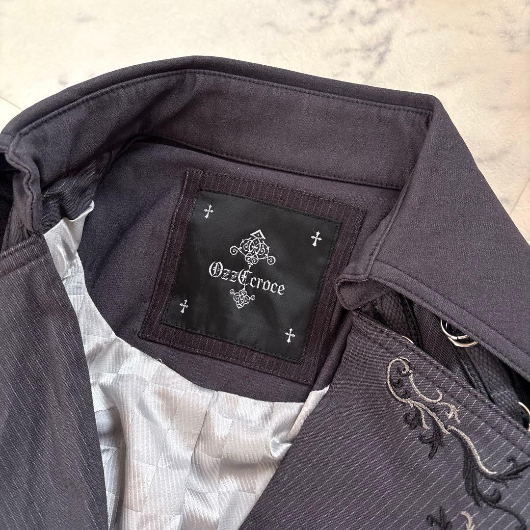 ozz croce オッズクローチェ 刺繍 ジャケット ゴスルック
