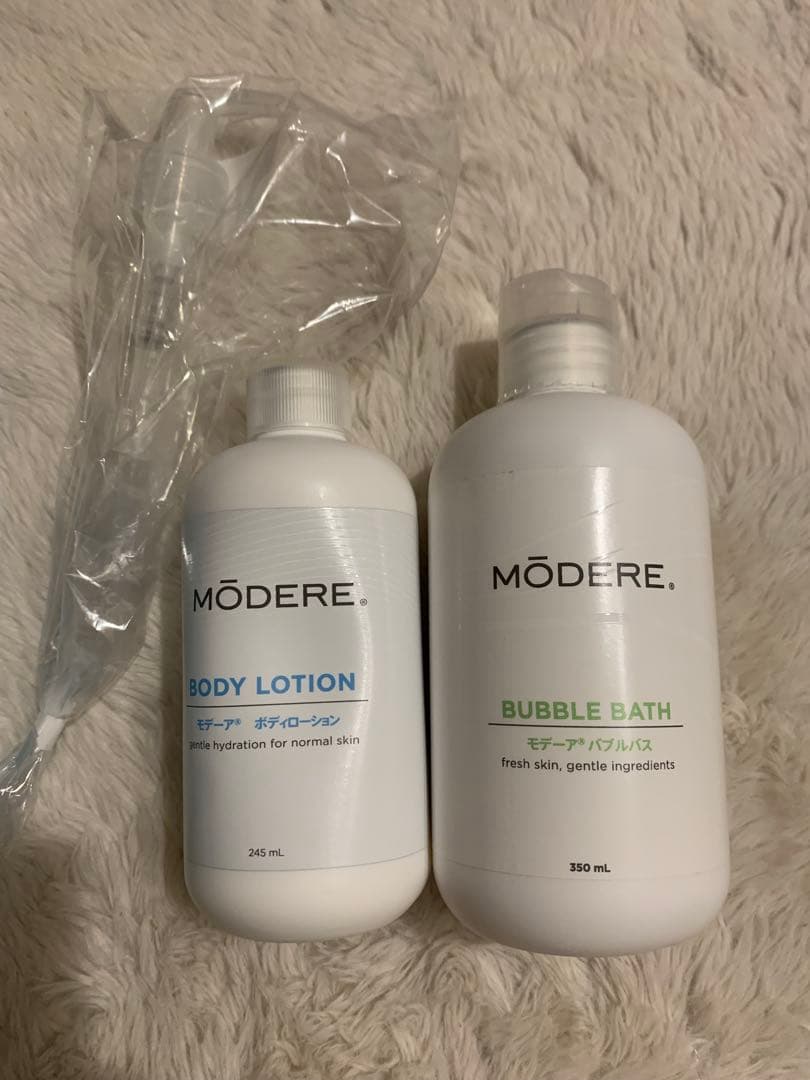 MODERE トゥースペースト＆マウスリンス＆ボディローション＆バブルバス