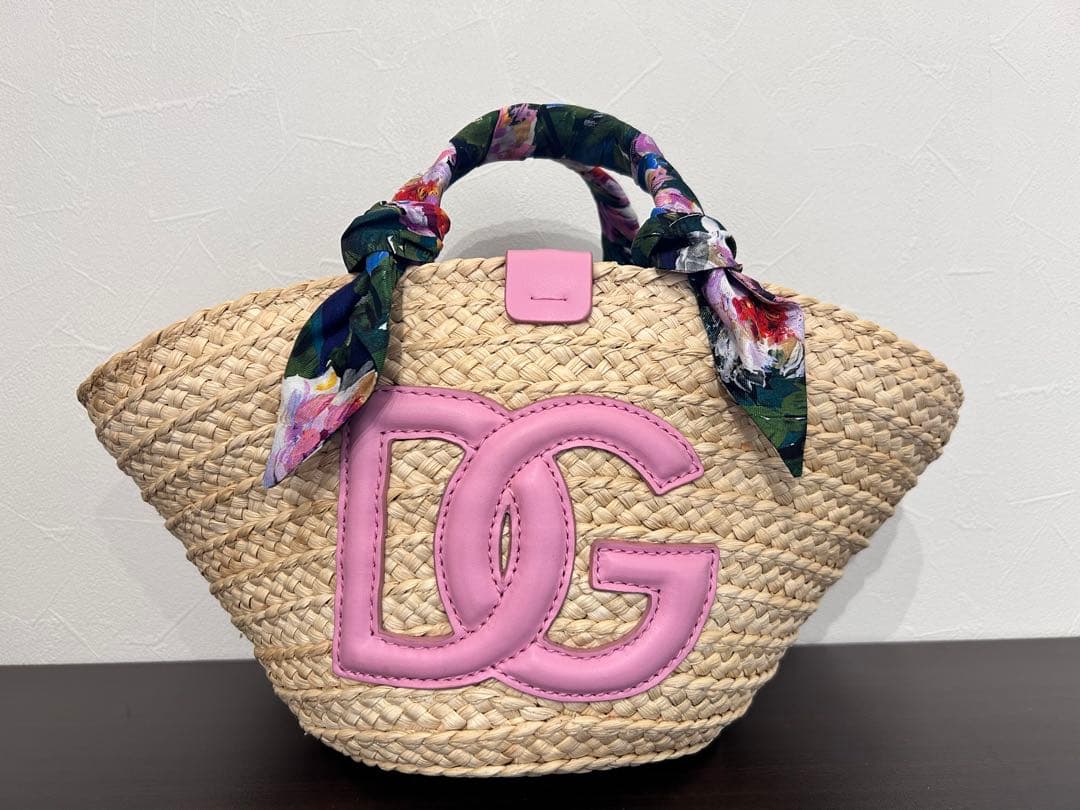 【超美品】DOLCE&GABBANA （ドルチェ＆ガッバーナ)かごバッグ