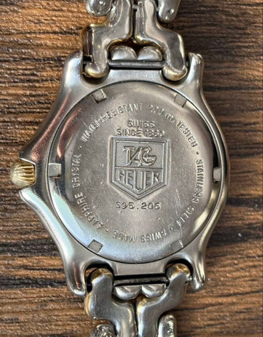 ジャンク TAG HEUER S95.206 タグホイヤー　プロフェッショナル