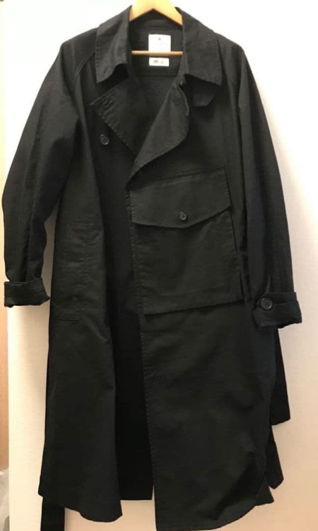 美品スノーピーク 焚き火　トレンチ　コート　peak　サイズL