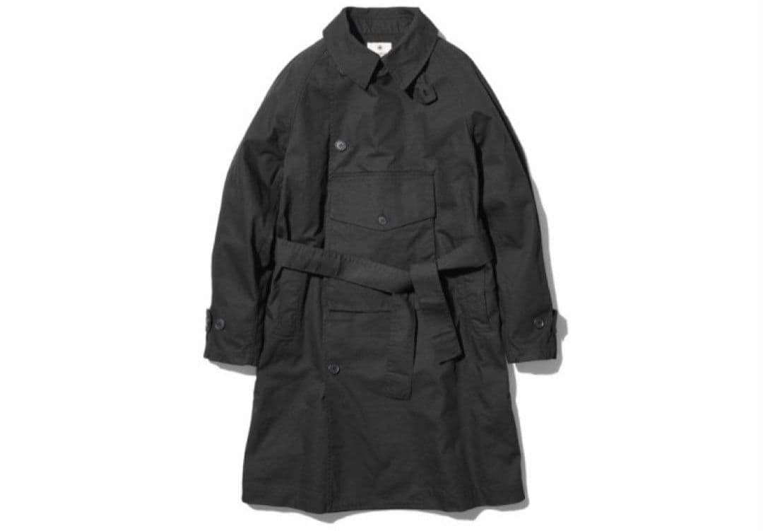 美品スノーピーク 焚き火　トレンチ　コート　peak　サイズL