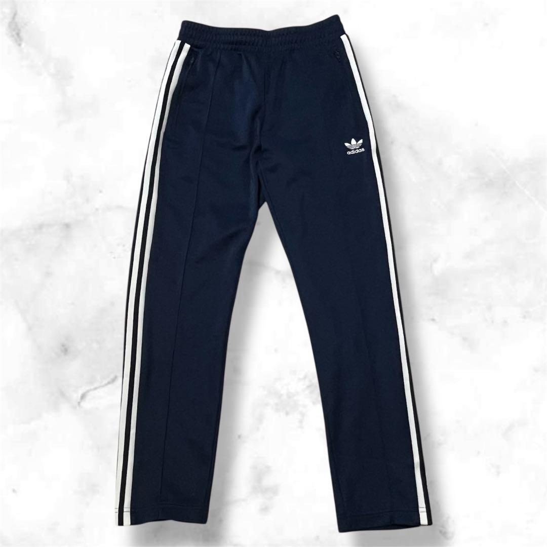 アディダス　ジャージ　上下　ネイビー トラックジャケット　ベッケンバウアー M