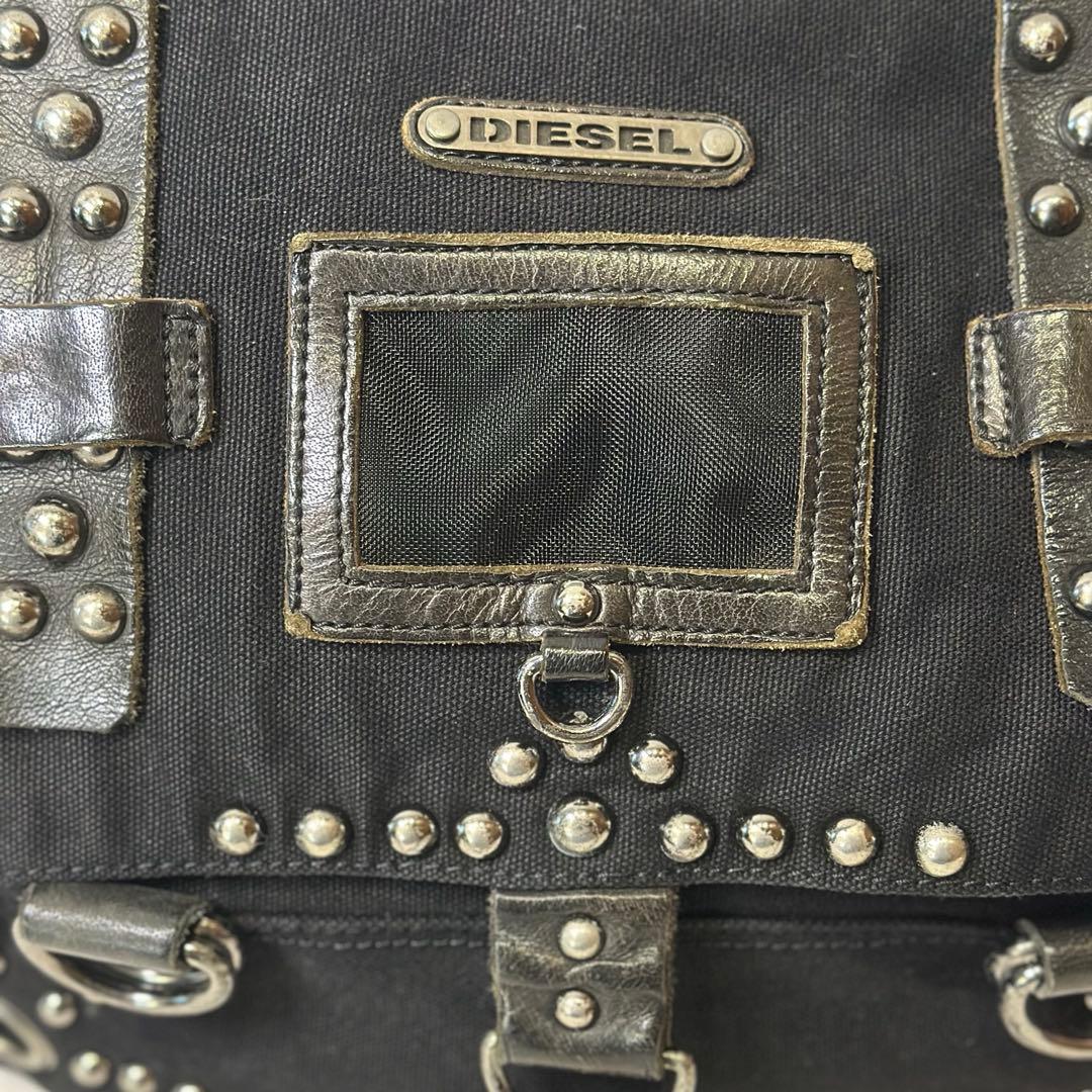 archive DIESEL studs shoulderbag Y2Kグランジ
