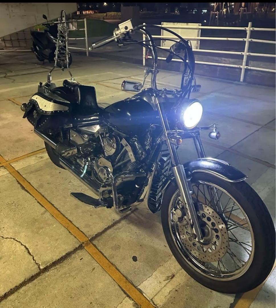 ドラッグスター400 メッキアンダーカウル アンダーカバー チンスポ 新品未使用