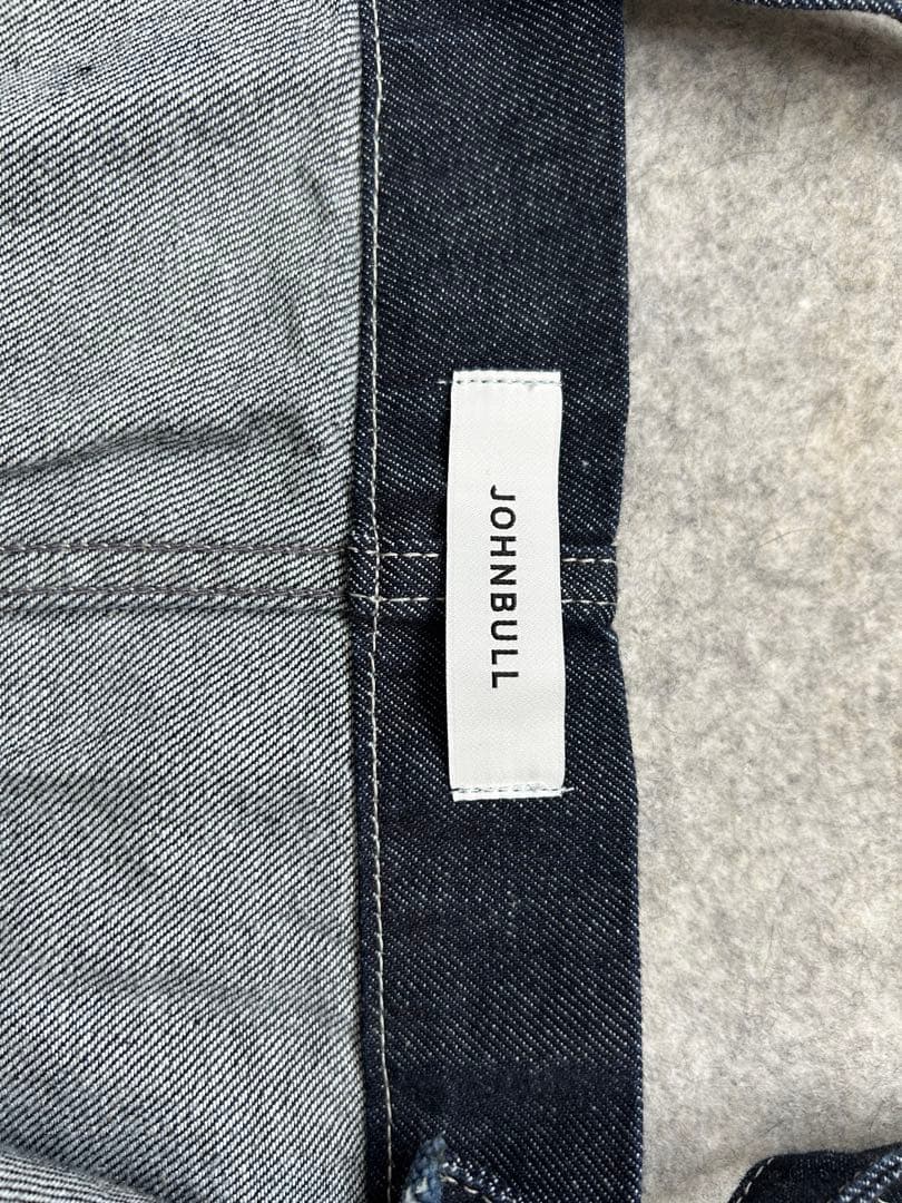 美品 ジョンブル JOHNBULL デニム チューブサロペットLオーバーオール