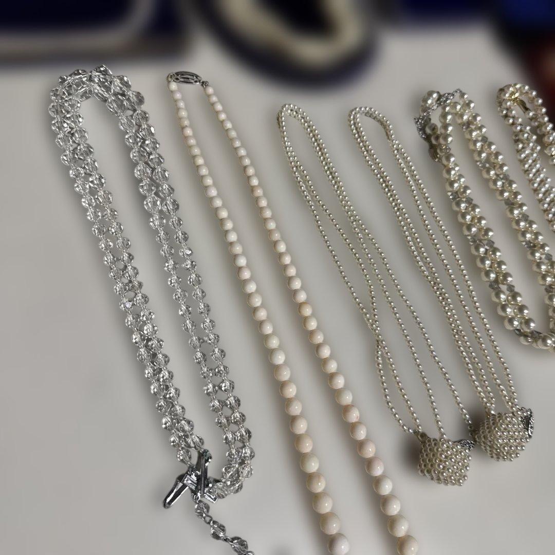 ★ アクセサリー　まとめ売り　遺品整理　生前整理 パールネックレス パール