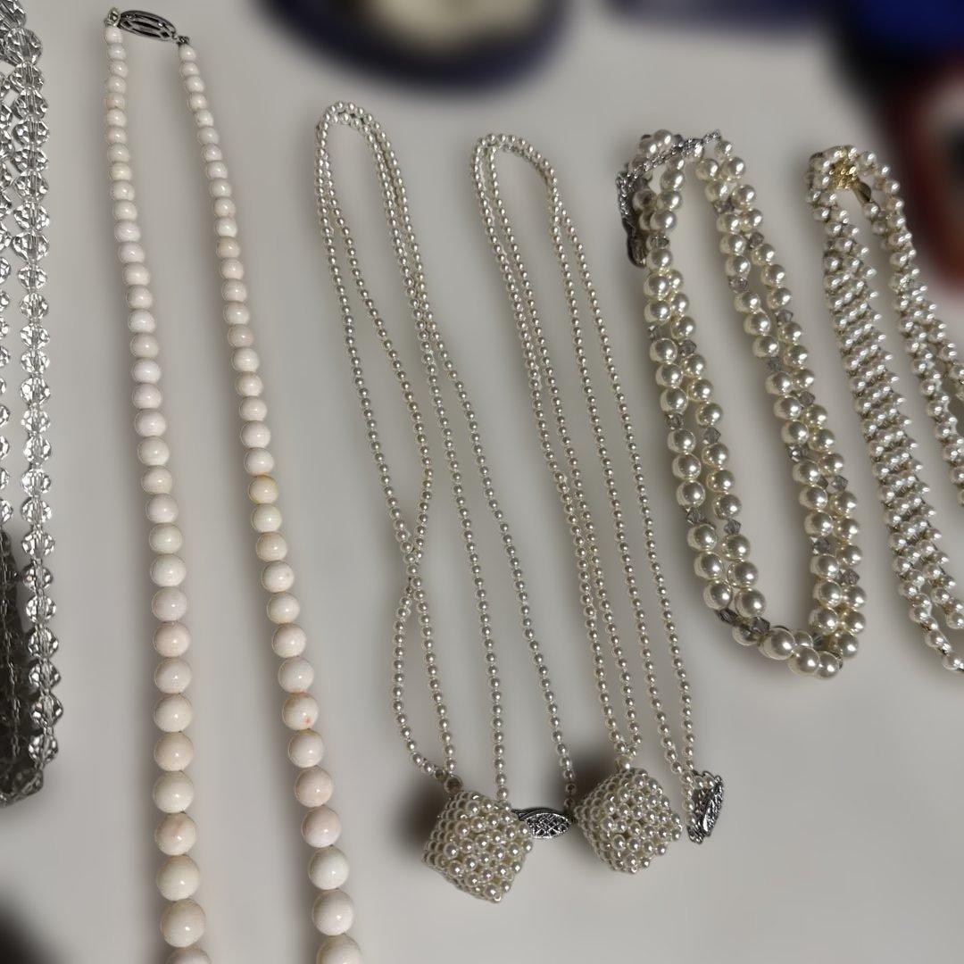 ★ アクセサリー　まとめ売り　遺品整理　生前整理 パールネックレス パール