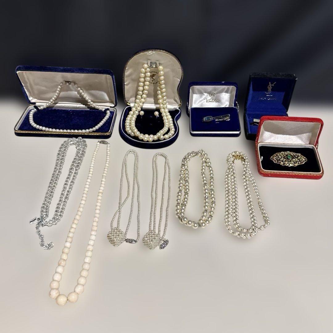 ★ アクセサリー　まとめ売り　遺品整理　生前整理 パールネックレス パール