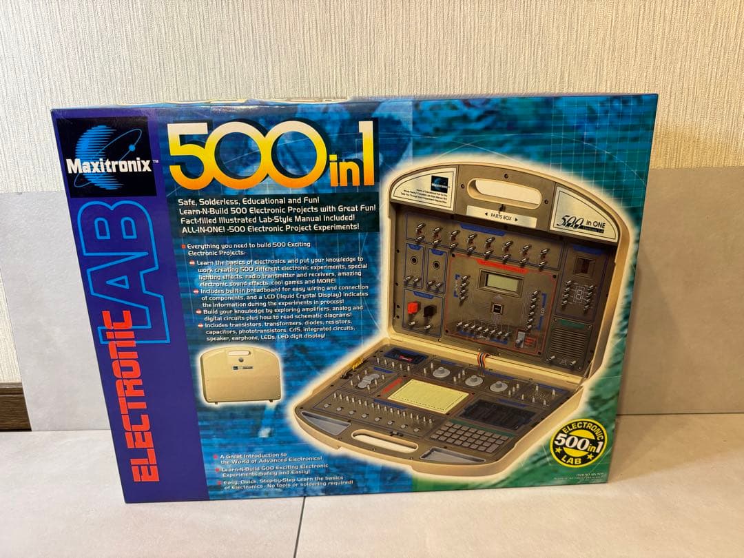 Electronic Lab 500 in 1 日本語版 ジャンク 美品