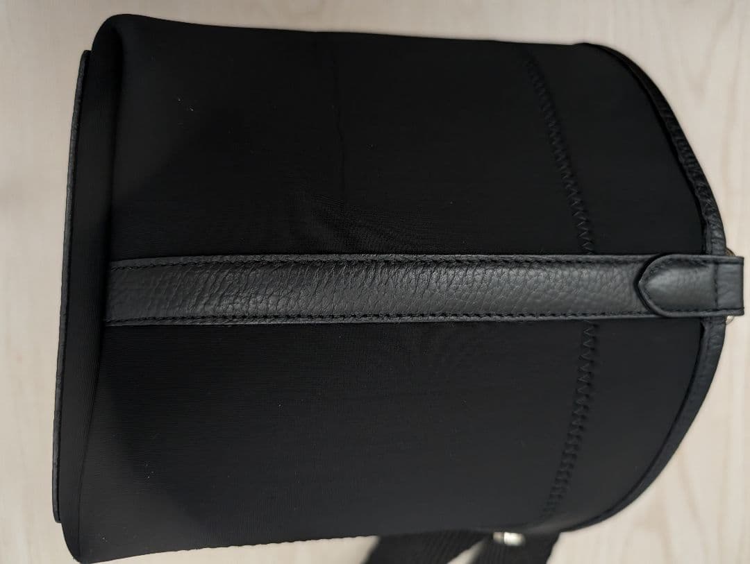 ADMJ ブラックショルダーバッグ