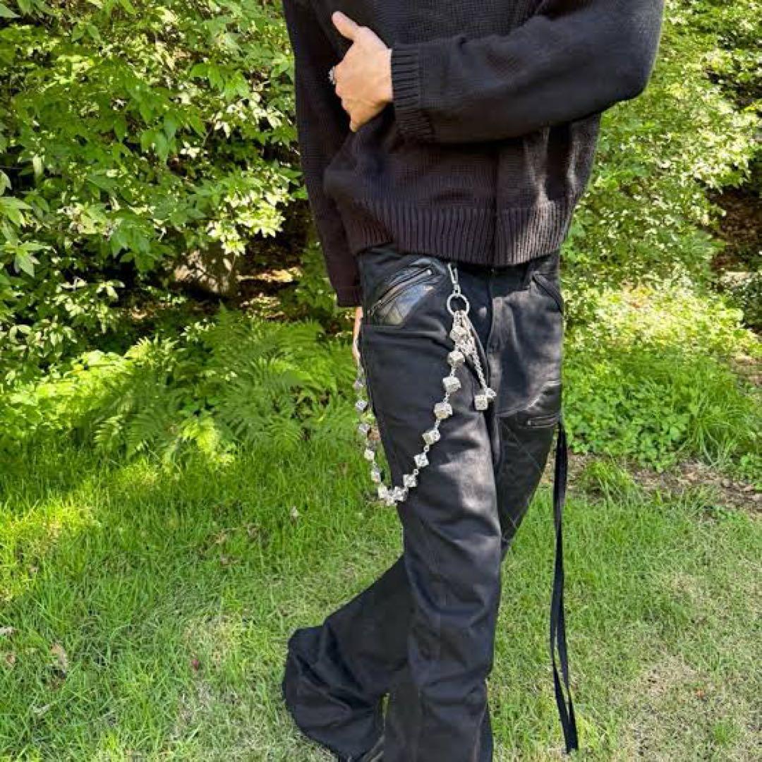 小物 emostanceclub skull dice wallet chain