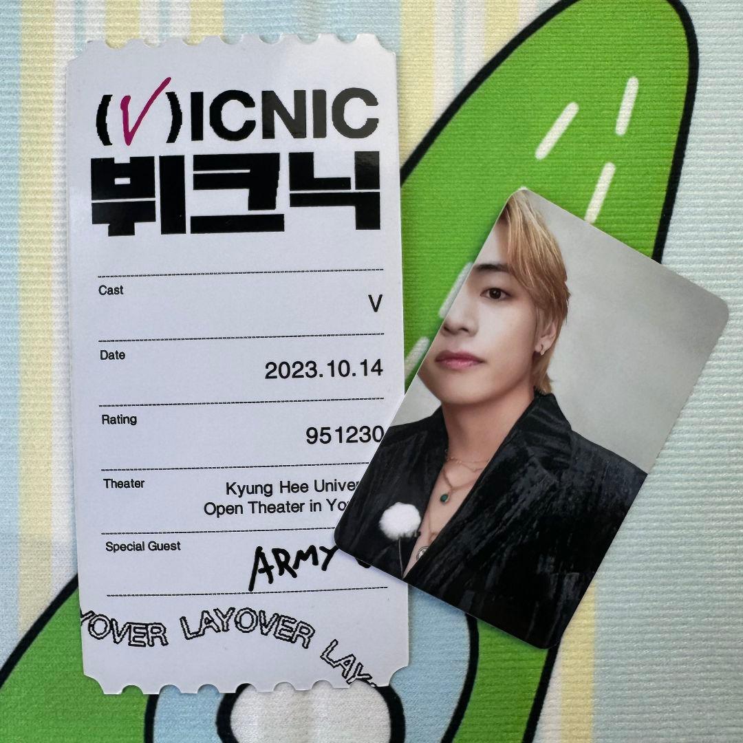 BTS Layover VICNIC トレカ V 限定 ファンミ