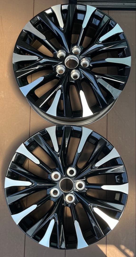 ②アルファード　40系　エグゼクティブラウンジ　MOP 純正ホイール